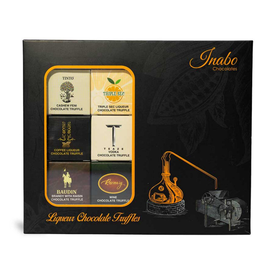 Liquor Chocolates Truffles Box of 12